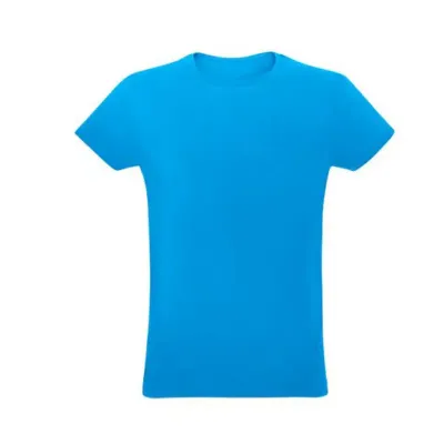 Camiseta unissex azul