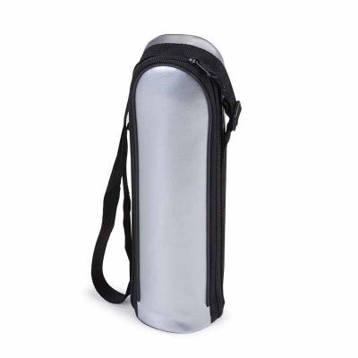Garrafa térmica 350ml/500ml/1L em inox acompanha capa protetora 