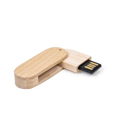 Pen Drive 4GB/8GB/16GB Bambu Giratório