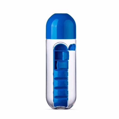 Squeeze 700ml com porta-comprimidos