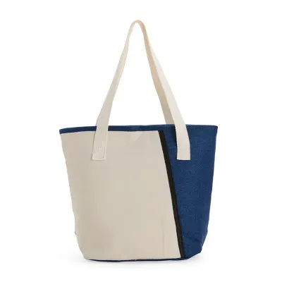 Bolsa Térmica Bege/azul 9 Litros