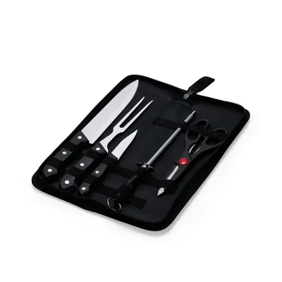 Kit Churrasco 5 Peças em estojo