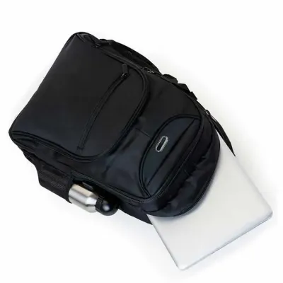 Mochila para notebook com vários compartimentos e bolsos