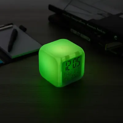Relógio Digital LED Verde