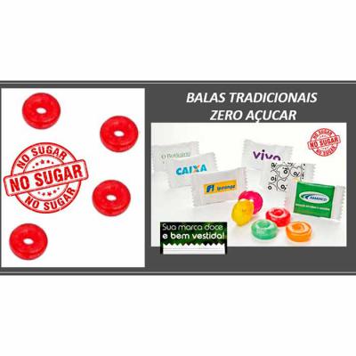 Bala Zero Açúcar com Embalagem Personalizada I