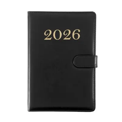 Agenda Semanal 2026 preta