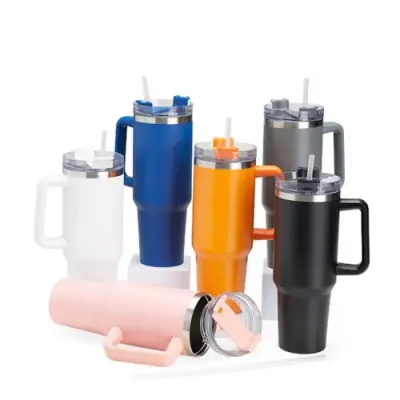 Caneca Térmica 1.2l com canudo