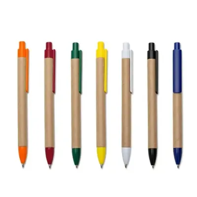 Caneta Ecológica - opções de cores