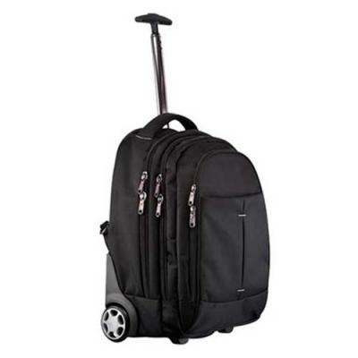 Mochila com rodinhas e alças acolchoadas