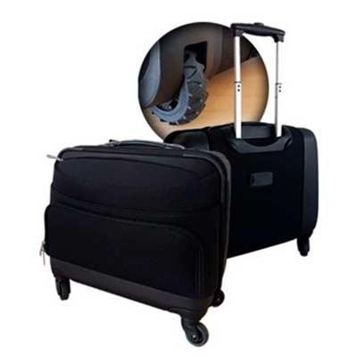 Maleta de bordo com rodinhas