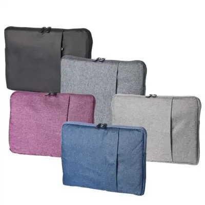 Cases para notebook 15,6 em poliéster - várias cores