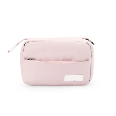 Necessaire com 3 Compartimentos Rosa