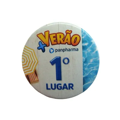 Botton tipo americano impressão digital sem limite de cores