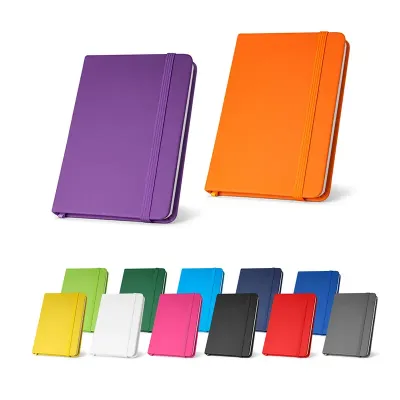 Caderno capa dura - opções de cores