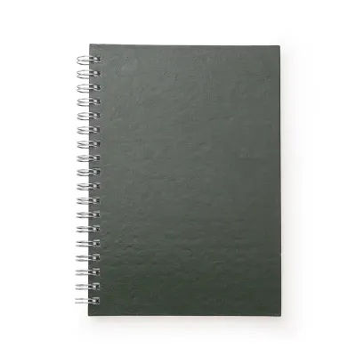 Caderno capa verde