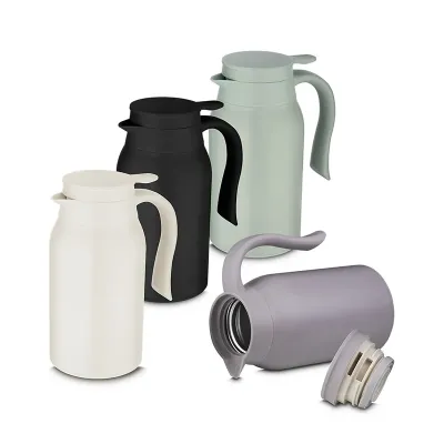 Garrafa Térmica com parede dupla em aço inox: opções de cores