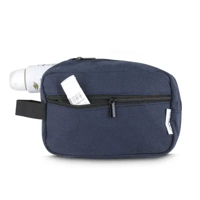 Nécessaire em Algodão azul