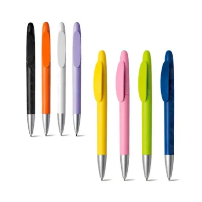 Caneta Esferográfica acabamento matt - opções de cores