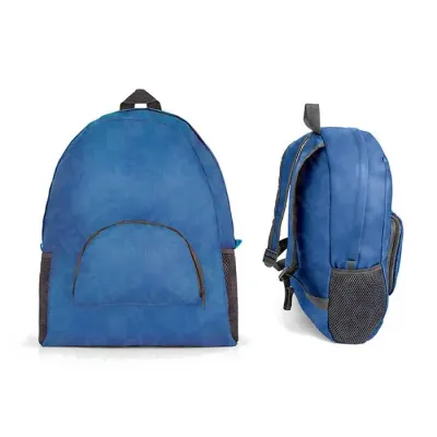 Mochila dobrável azul