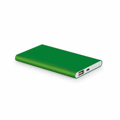Lemon Brindes - Bateria portátil COULOMB 4.0 verde