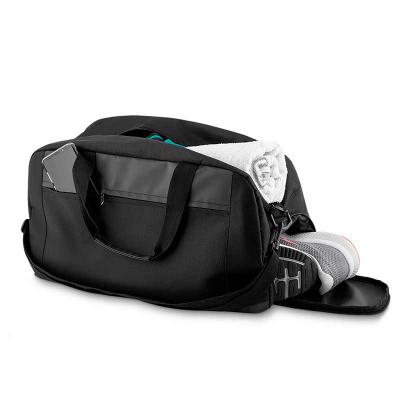 Bolsa Esportiva de poliéster com abertura lateral para calçados