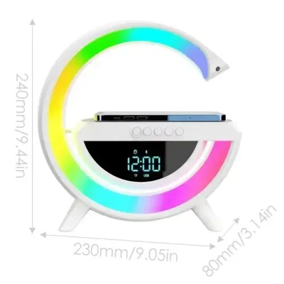 Caixa de som com carregador por indução