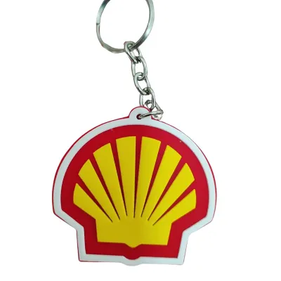 Chaveiro emborrachado Shell