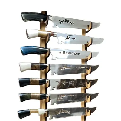 Facas em inox com cabo híbrido