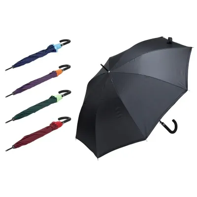 Guarda-chuva de poliéster de impacto impermeável: cores