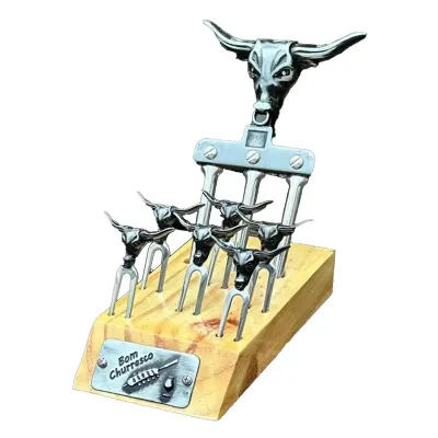 Petisqueira modelo boi personalizada