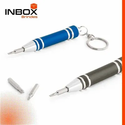 Kit mini ferramentas de metal com 3 chaves