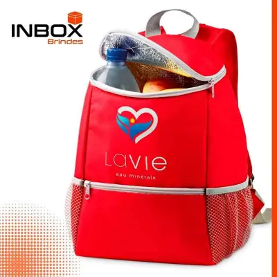 Mochila térmica em 600D com capacidade até 10 L