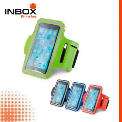 Braçadeira para celular, várias cores