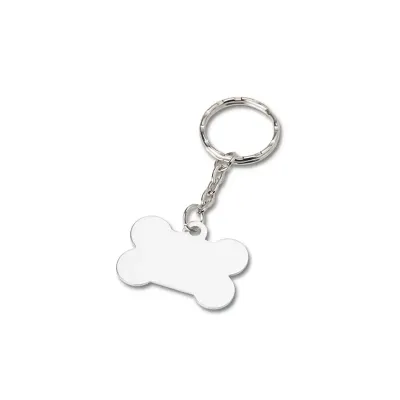 Chaveiro Metal Formato Osso