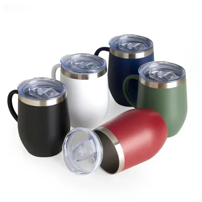 Caneca Térmica Inox 350ml: várias cores