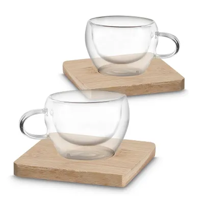 Conjunto de Xícaras de Vidro 60ml