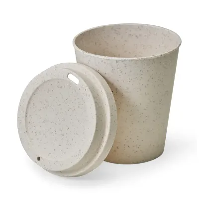 Copo ecológico 350ml feito com fibra de arroz