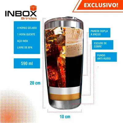 Copo Térmico à Vácuo