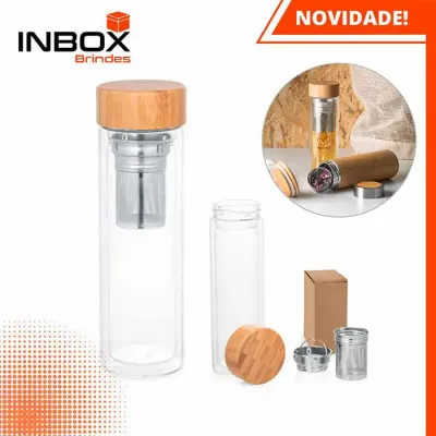 MAKAROVA. Garrafa com infusores 490 ml