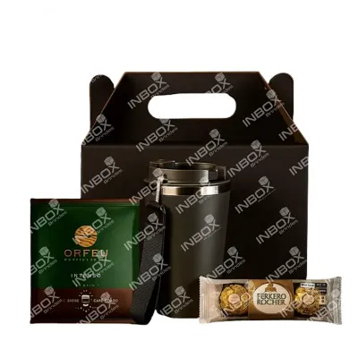 Conjunto café chocolate