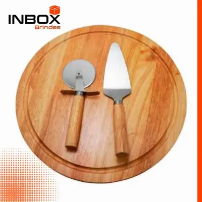 Kit Pizza 2 Peças com Tábua