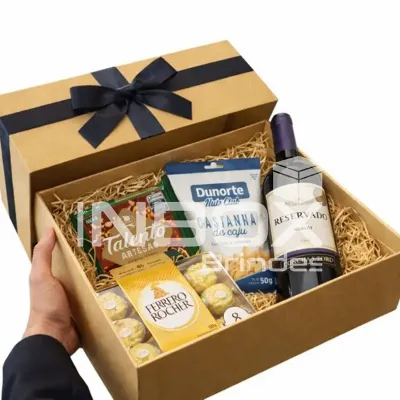 Kit personalizado em caixa