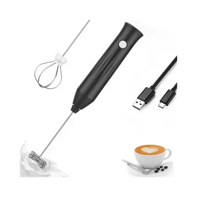 Mini Mixer Elétrico Recarregável para Ovos e Bebidas