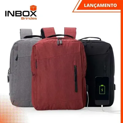 Mochila de Nylon USB 21L