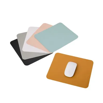 Mouse Pad Couro Sintético