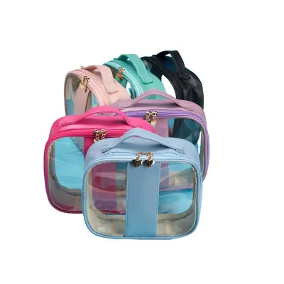 Nécessaire PVC Impermeável: opções de cores