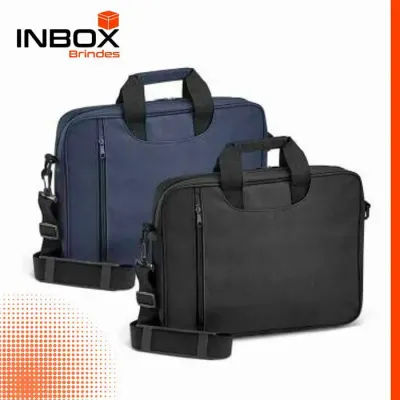 Pasta para Notebook em poliéster 600D com bolso frontal com zíper