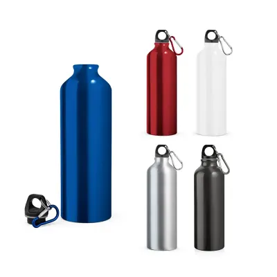 Squeeze alumínio com mosquetão 800ml