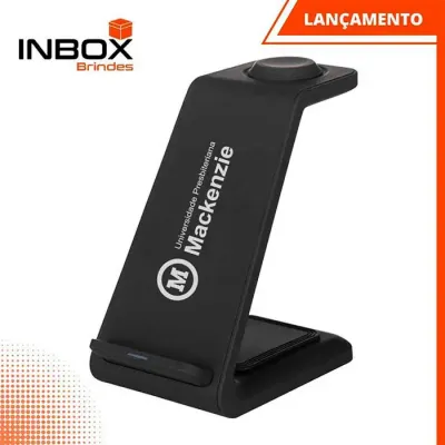 Base de Carregamento por Indução 3 em 1