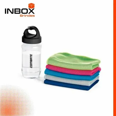 Toalha para esporte em poliamida e poliéster